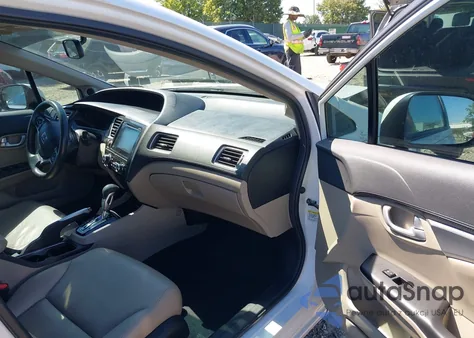 2015 Honda Civic Ex-L from USA, damaged, VIN 19XFB2F95FE022551